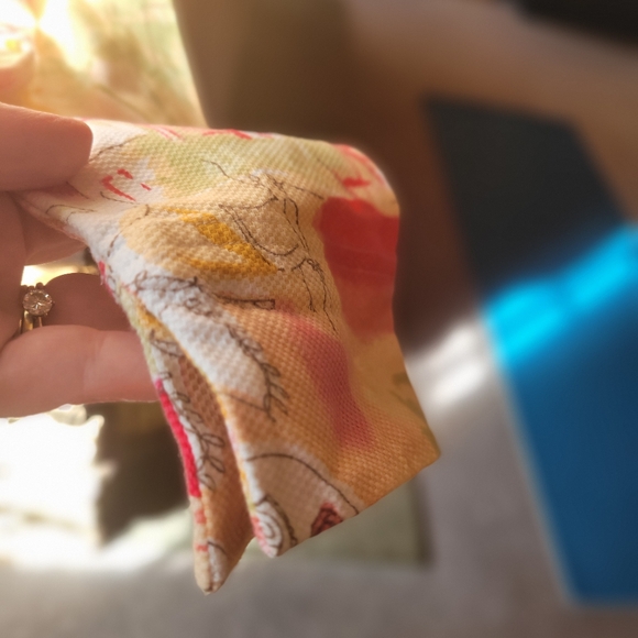 💰⏳️LemonGrass Studio funky artistic jacket cut similar to Jean jacket SM - Picture 5 of 11